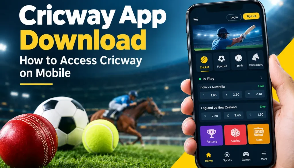 Cricway app download and mobile access guide